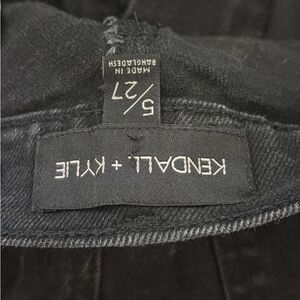 Kendall & Kylie Black Denim Pants